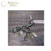 Gold Colour Calm Charm Keyring