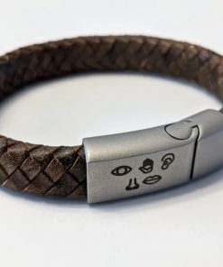 Mens Brown Bracelet (Large)