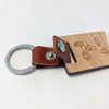 Wooden Keyring (Brown) - Image 4