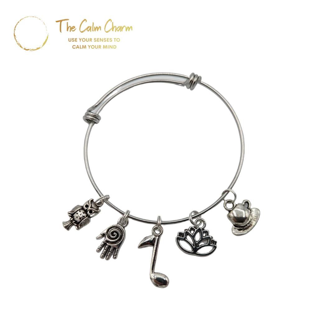 Calm Charm Bangle Bracelet - Image 2