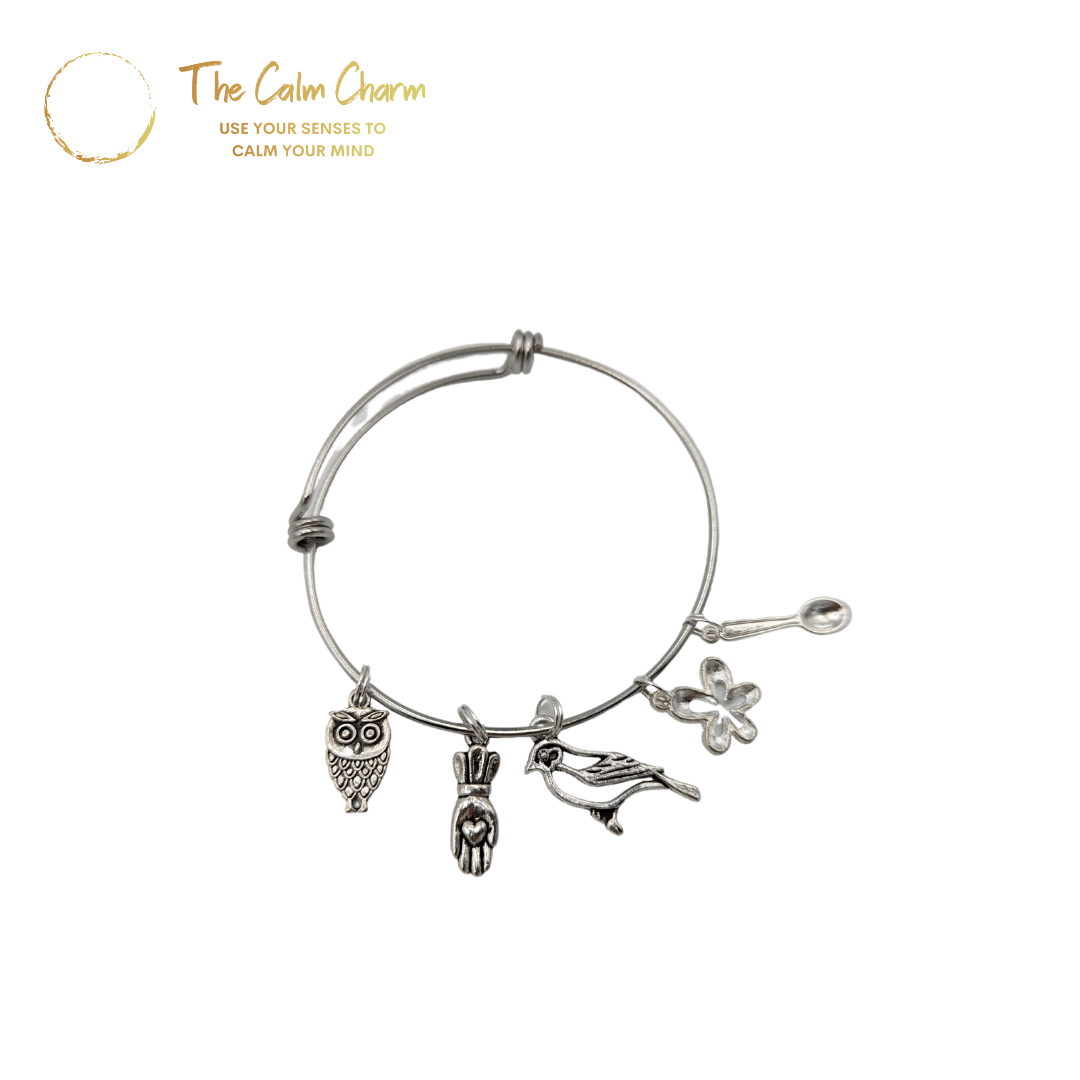 Calm Charm Bangle Bracelet - Image 3